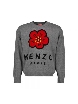 Sweter w kwiatki z długim rękawem Kenzo