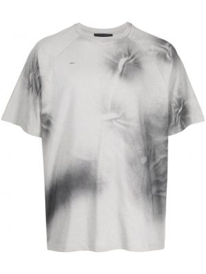 Bavlněné tričko Heliot Emil šedé