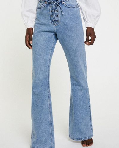 Широкі джинси Springfield, блакитні