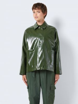 Демисезонная куртка Noisy May зеленая