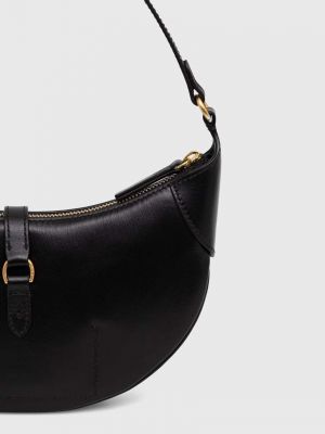 Bőr táska Polo Ralph Lauren fekete