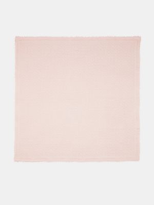 Pañuelo con estampado Calvin Klein rosa