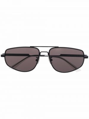 Czarne okulary przeciwsłoneczne Bottega Veneta Eyewear