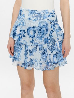 Mini suknja Guess plava