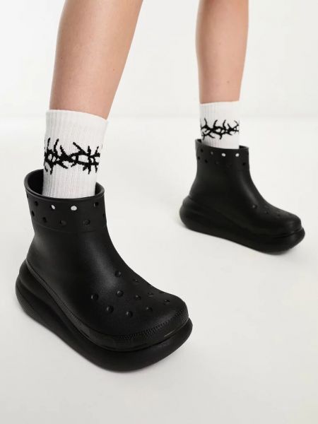 Классические ботинки Crocs черные