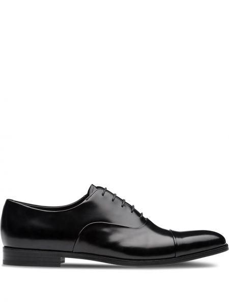 Pantofi oxford Prada negru