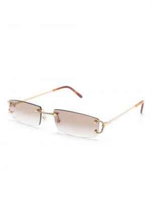 Sonnenbrille mit farbverlauf Cartier
