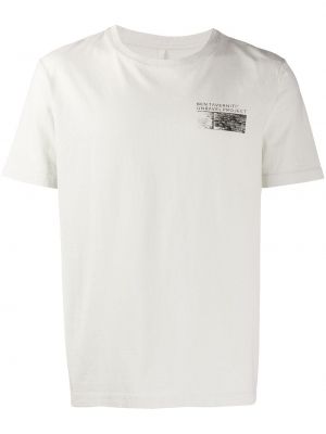 Camiseta con estampado Unravel Project gris