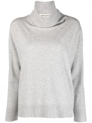 Вълнен пуловер Lamberto Losani сиво