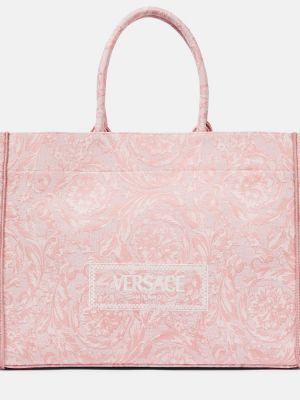 Shopper rankinė Versace rožinė