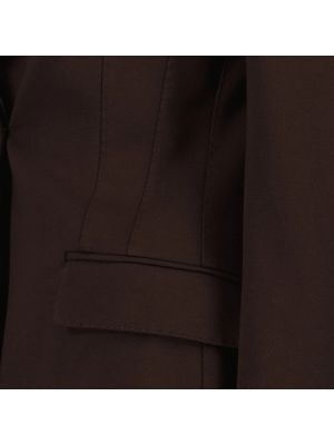 Blazer de lana Dolce & Gabbana marrón