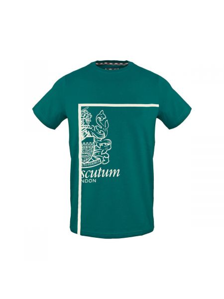 Tričko s krátkými rukávy Aquascutum zelené