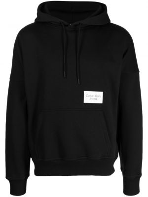 Hoodie Calvin Klein svart