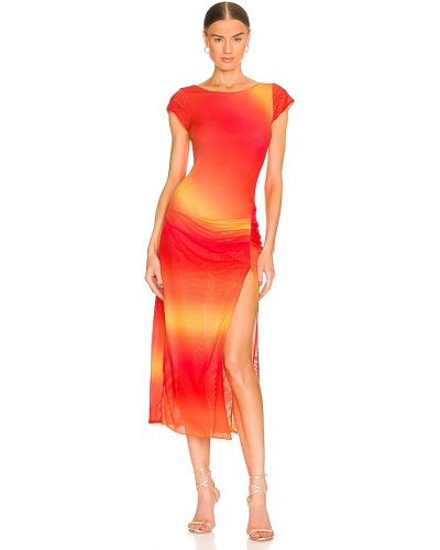 Sukienka midi Vix Swimwear, pomarańczowy