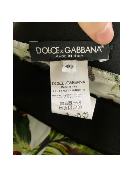 Falda de seda Dolce & Gabbana Pre-owned