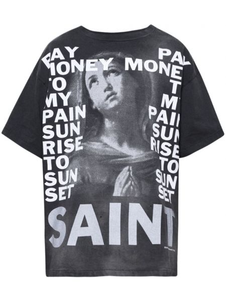 T-shirt Saint Mxxxxxx noir