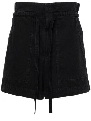 High waist shorts Marant Etoile schwarz