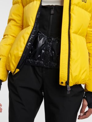 Smučarska jakna Moncler Grenoble rumena