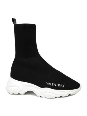 Черные кроссовки Valentino