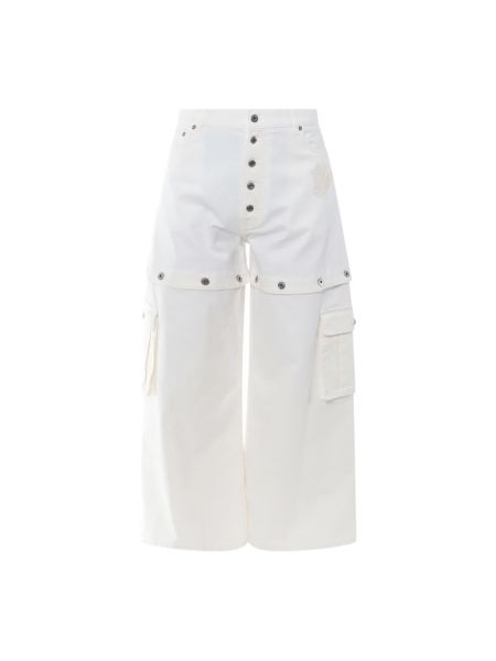 Białe spodnie cargo Off-white