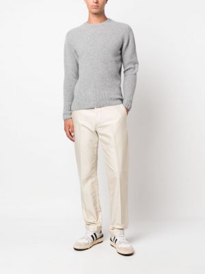 Pullover mit rundem ausschnitt Cruciani grau