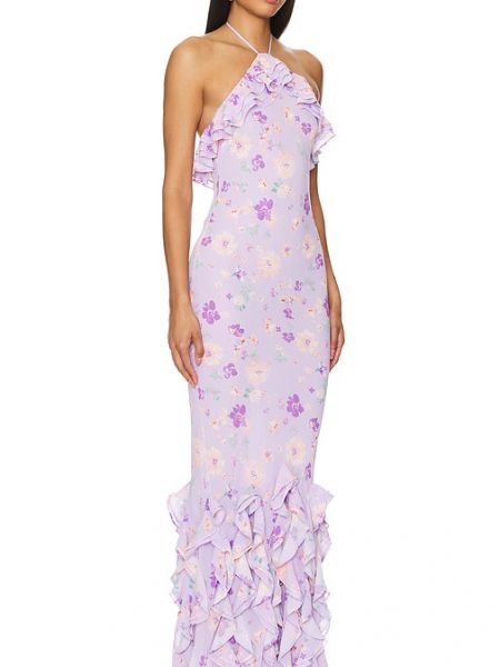 Robe de soirée Majorelle violet