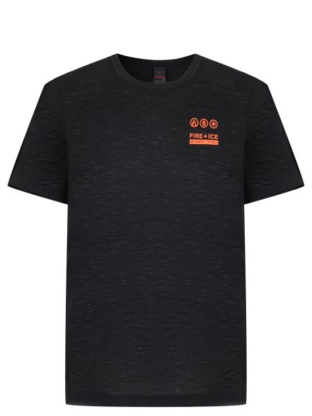 Однотонная футболка Bogner  Fire + Ice черная