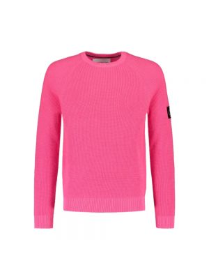Sweter Calvin Klein różowy