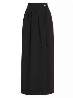Длинная юбка Loro Piana черная