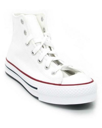 Sneakersy na platformie Converse, biały