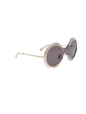 Okulary przeciwsłoneczne Roberto Cavalli beżowe