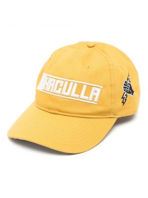 Памучна шапка с козирки Haculla жълто