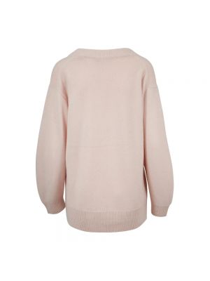 Jersey de tela jersey de lana mohair Brunello Cucinelli rosa