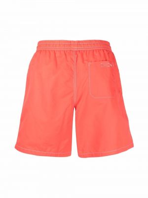 Shorts mit stickerei A.p.c. orange