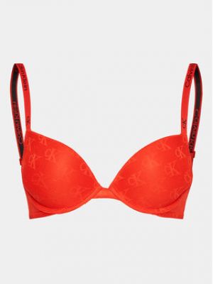 Push-up podprsenka Calvin Klein Underwear červená