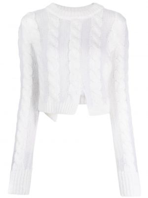 Maglione chunky Cecilie Bahnsen bianco