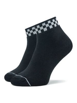 Kostkované ponožky Vans černé