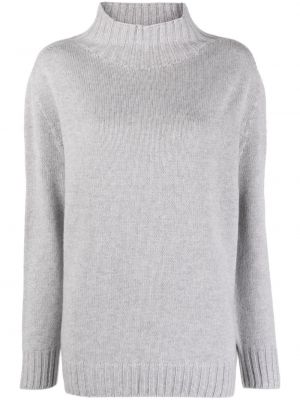 Вълнен пуловер Le Tricot Perugia сиво