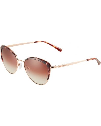 Слънчеви очила от розово злато Michael Michael Kors розово