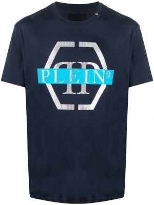 T-shirt Philipp Plein blå