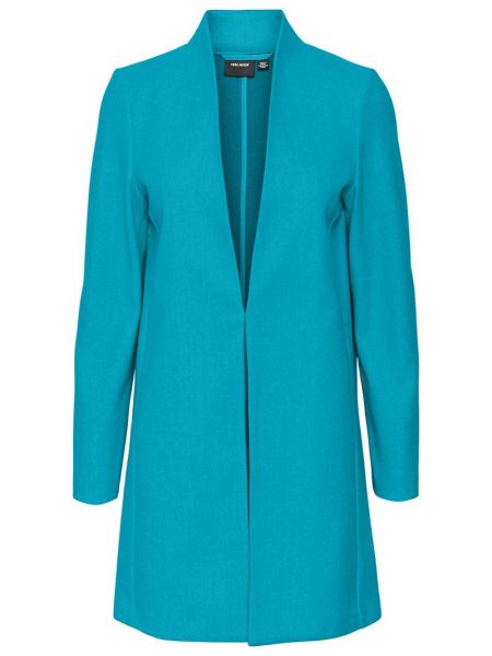 Krótki płaszcz Vero Moda niebieski