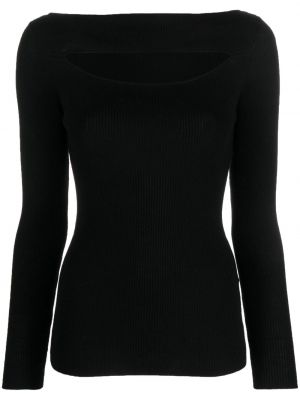Вълнен пуловер P.a.r.o.s.h. черно
