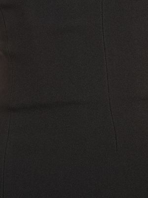 Midi haljina Versace crna