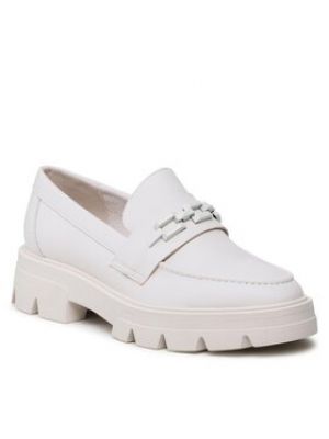 Pantofi loafer S.oliver alb