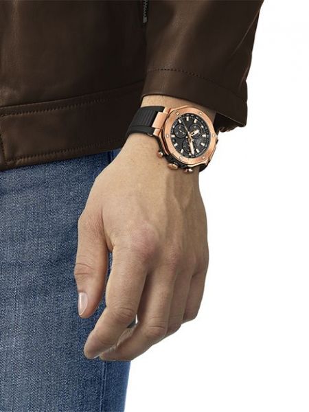 Часы с хронографом Tissot черные