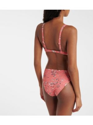 Bikini cu imagine Isabel Marant roz