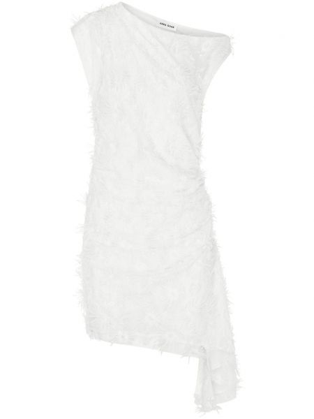 Robe à une épaule Anna Quan blanc