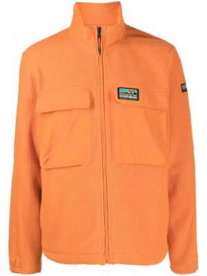 Fleece lang jakke Napapijri oransje