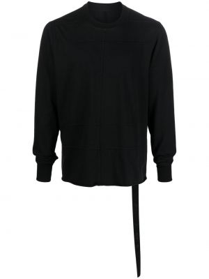 Bomull sweatshirt Rick Owens Drkshdw svart