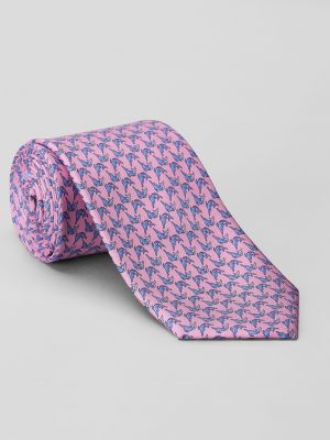 Розовый галстук Henderson